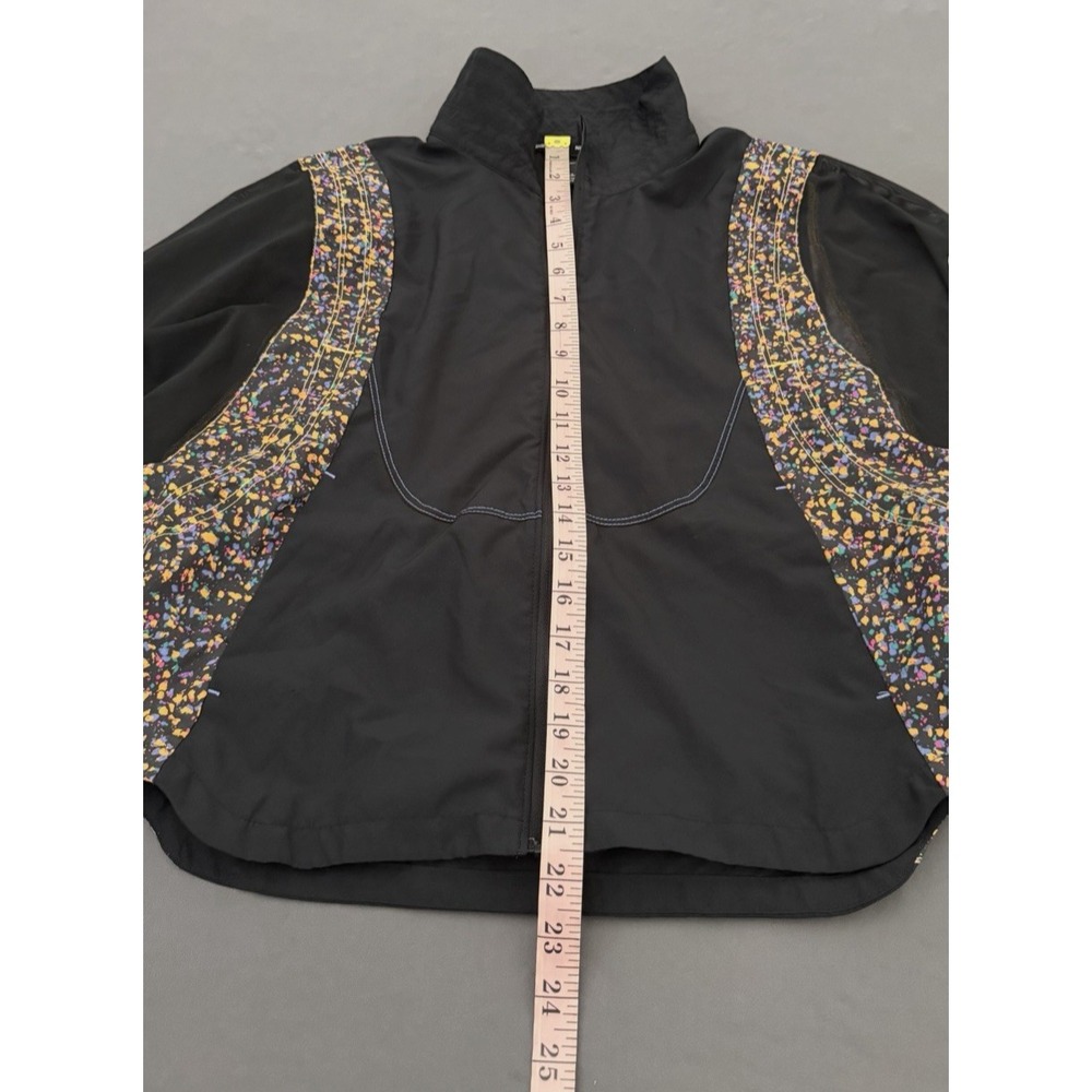 Nike Running Jacket Women's XS Black Icon Clash Sheer Sleeve Packable DD2285 - Picture 6 of 12